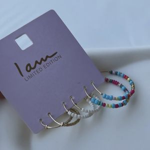 گوشواره منجوق برند iam