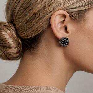 گوشواره وینتیج اونیکس