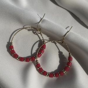 گوشواره حلقه ای ساحلی