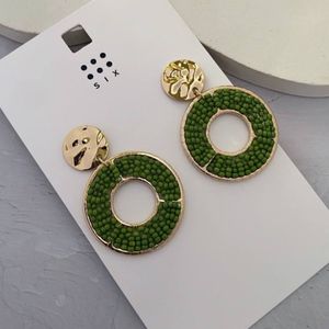 گوشواره میخی منجوقی