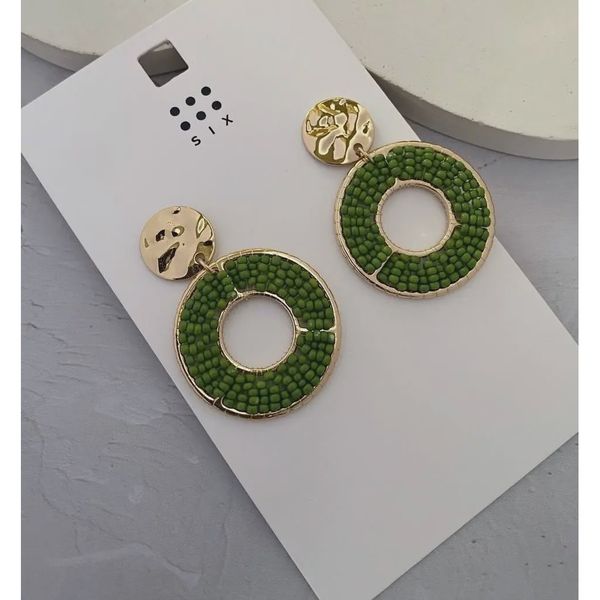 گوشواره میخی منجوقی
