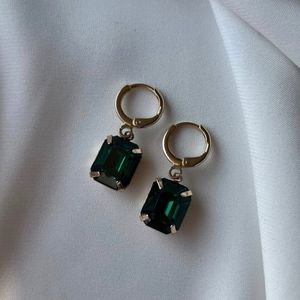 گوشواره زمرد