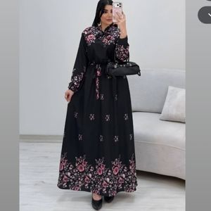 پیراهن زنانه ساحلی طرح رز