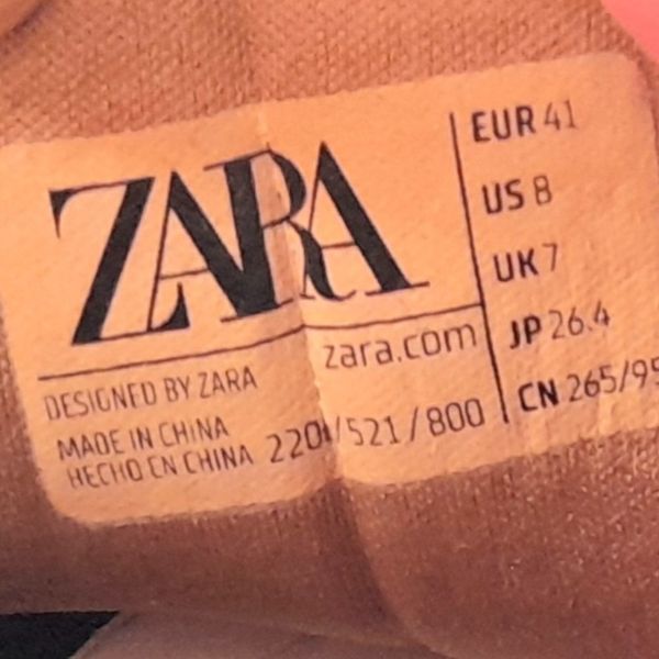 کتونی مردانه ونس استایل زارا Zara Minimalist Sport اورجینال
