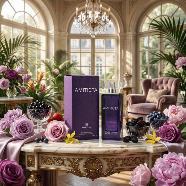 عطر ادکلن زنانه لالیک آمیتیس روونا فرانسه اسانس فرانسوی حجم 100 میل