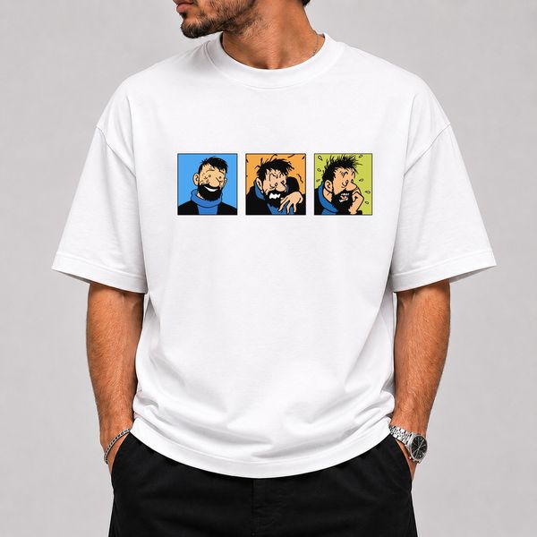 تیشرت طرح تن تن کد 9