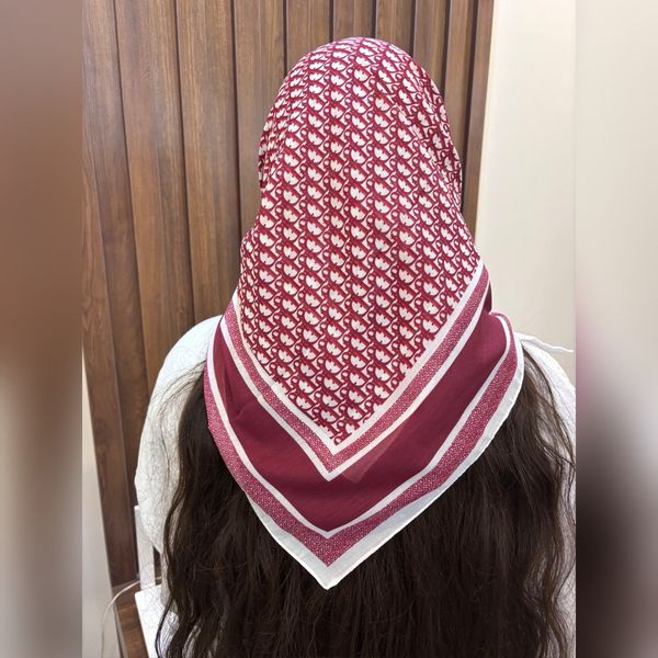 مینی اسکارف نخی چری