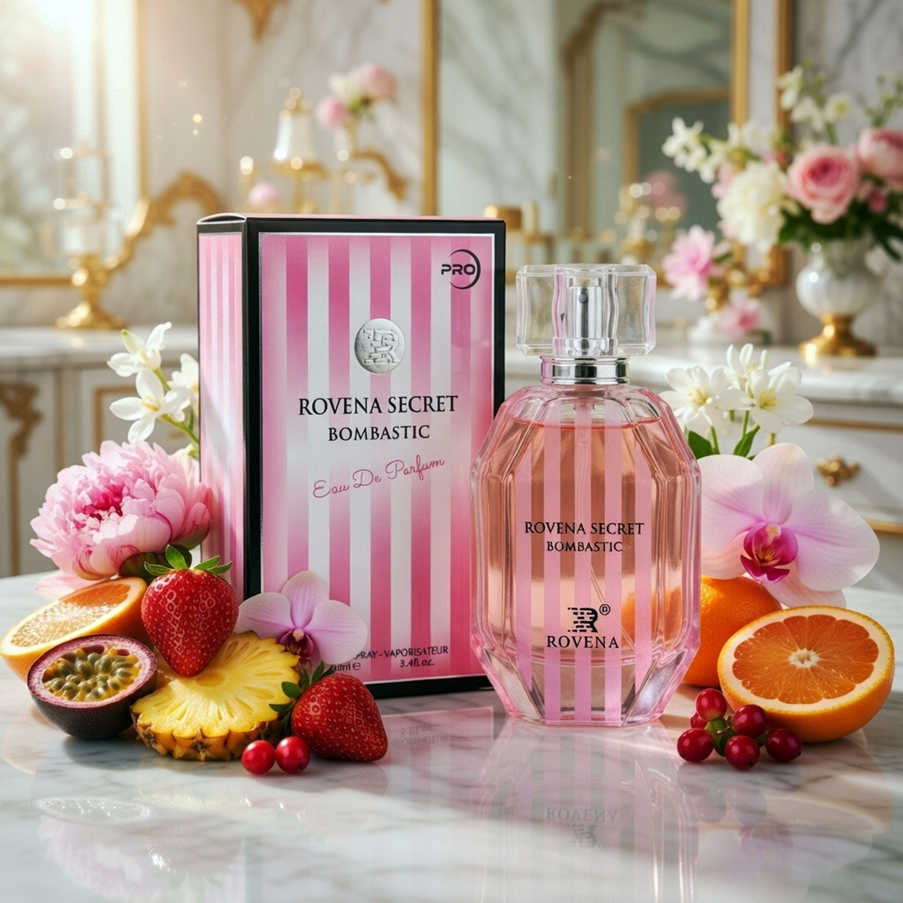 قیمت عطر ادکلن محبوب زنانه ویکتوریا سکرت بامب شل روونا فرانسه اسانس فرانسوی