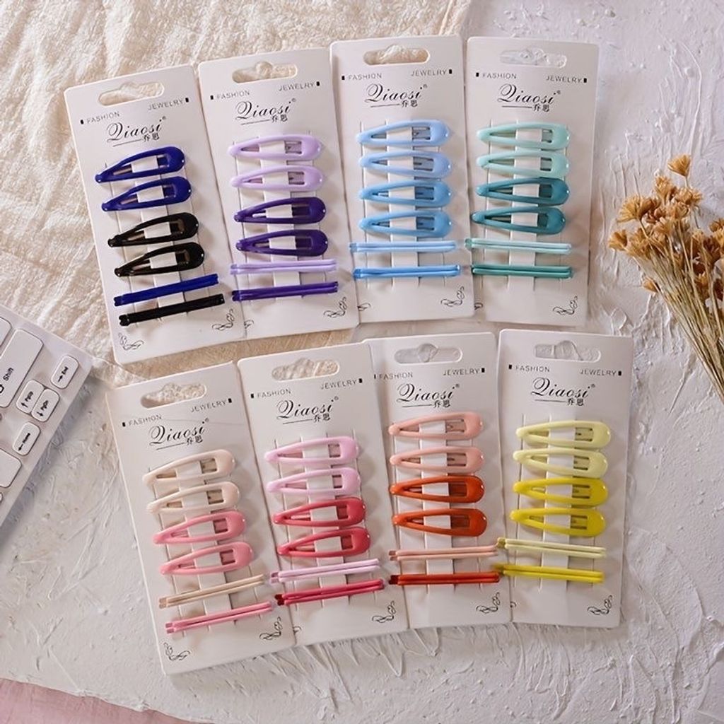 خرید انلاین پنس مو رنگی پنس تق تقی گیره رنگی زنانه