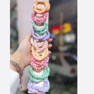 کش مو دخترانه اسکرانچی وارداتی کش مو زنانه