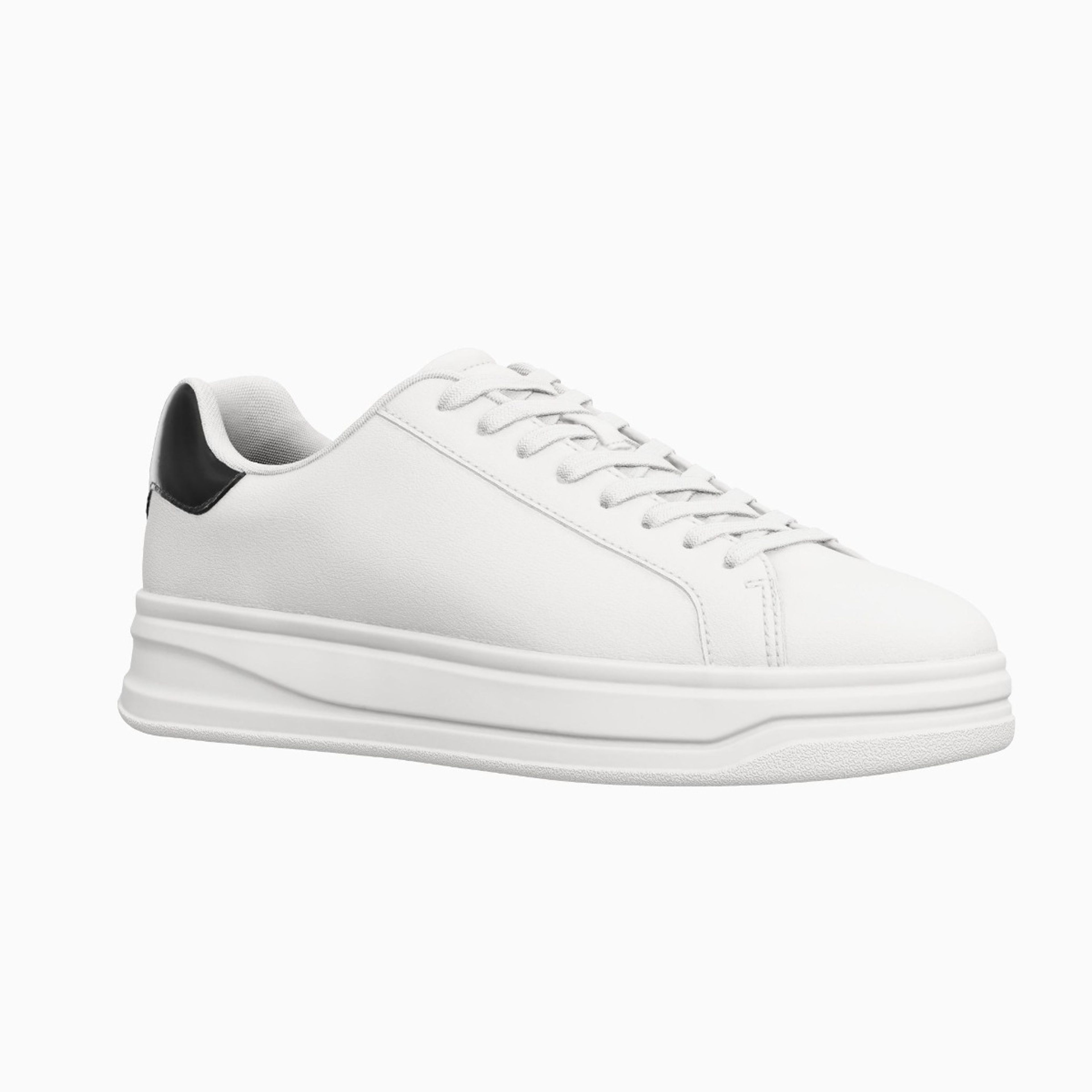 خرید آنلاین کتونی مردانه برشکا سفید Bershka Basic Trainers