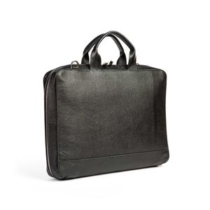 کیف اداری چرم طبیعی (فلوتر - مشکی)