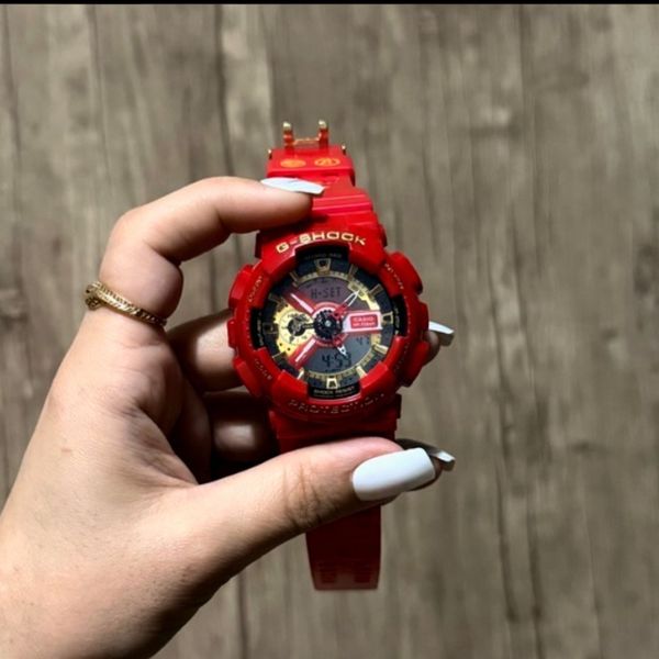 ساعت مچی کاسیو جی شاک قرمز مدل GA110 اسپرت