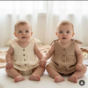 خرید آنلاین سارافون نوزادی موسلین