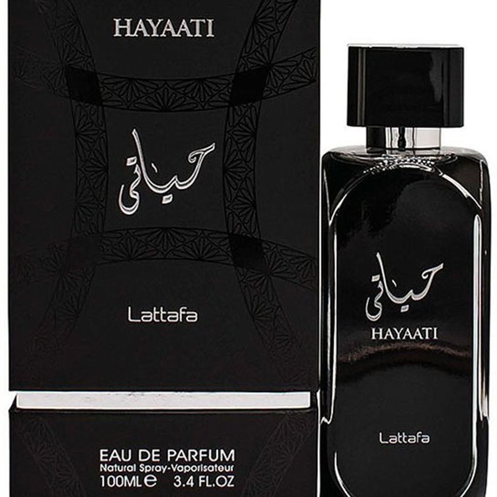 خرید اینترنتی قیمت ادکلن HAYYATI LATTAFA ادکلن حیاتی مشکی لطافه اصل با ارسال رایگان