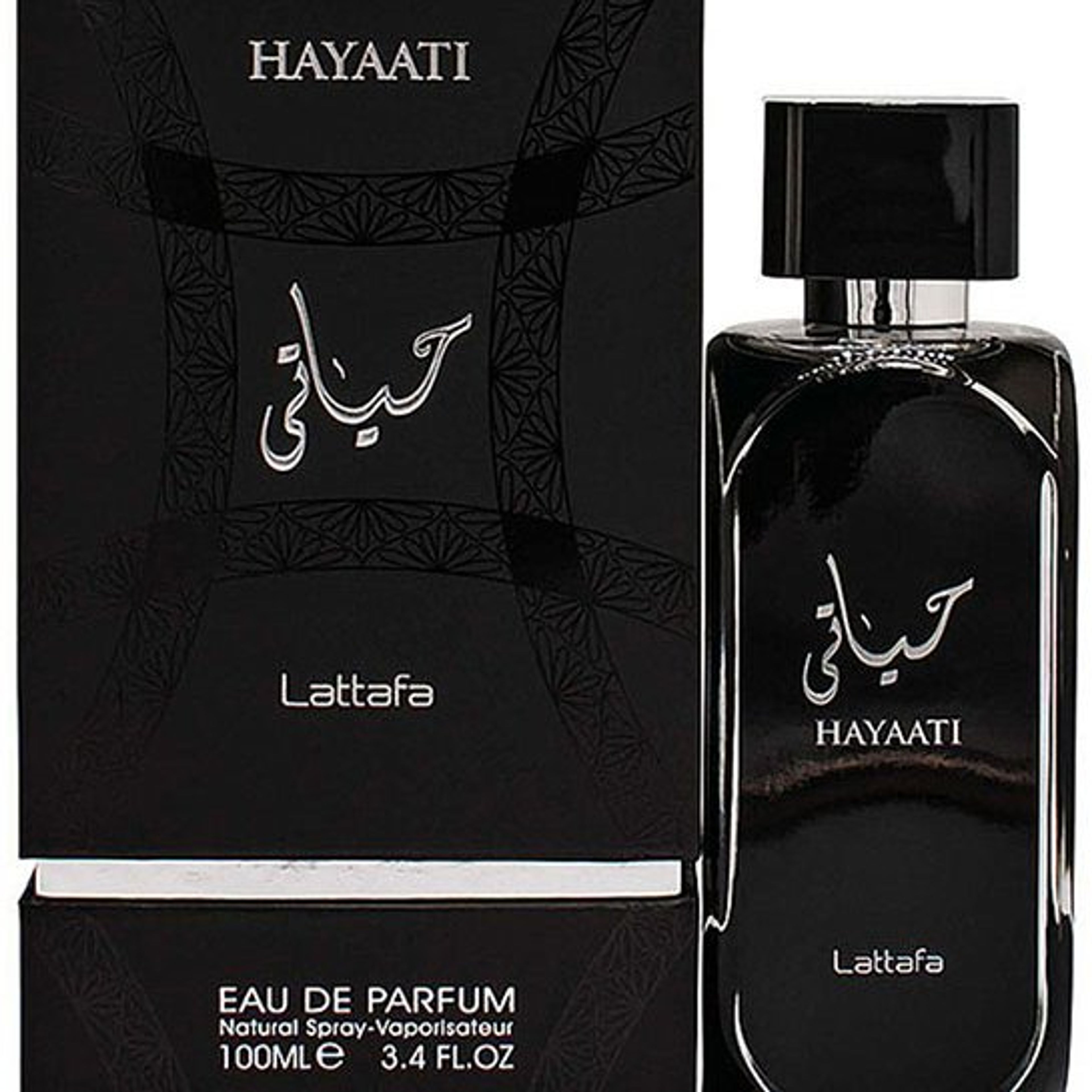 خرید اینترنتی قیمت ادکلن HAYYATI LATTAFA ادکلن حیاتی مشکی لطافه اصل با ارسال رایگان