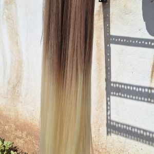 خرید آنلاین مو دم اسبی آمبره بلوند روشن