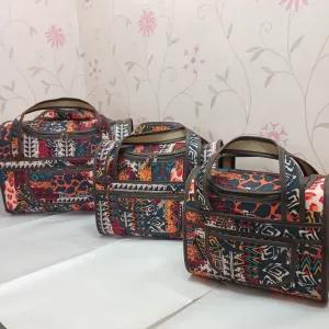 خرید اینترنتی قیمت ست کیف نوزادی سه تیکه ،ساک لباس سه تیکه