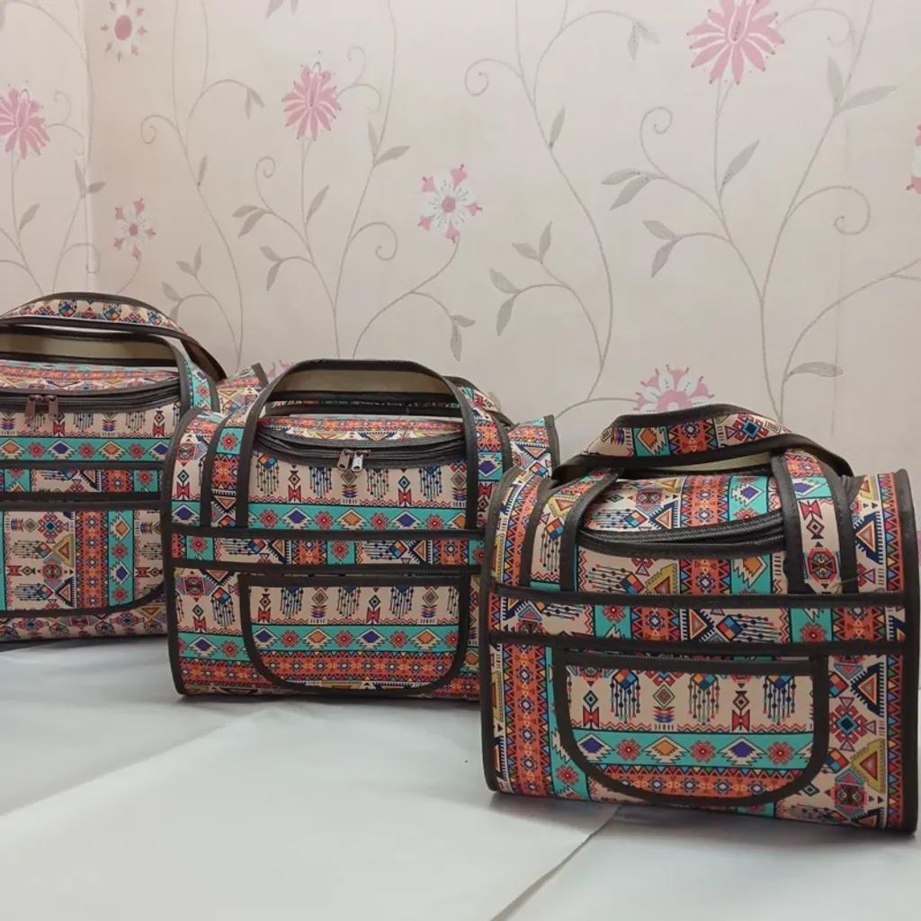 خرید اینترنتی قیمت ست کیف نوزادی سه تیکه ،ساک لباس سه تیکه