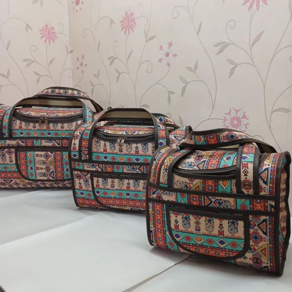 خرید اینترنتی قیمت ست کیف نوزادی سه تیکه ،ساک لباس سه تیکه