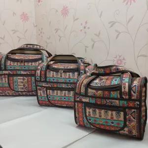 خرید اینترنتی قیمت ست کیف نوزادی سه تیکه ،ساک لباس سه تیکه
