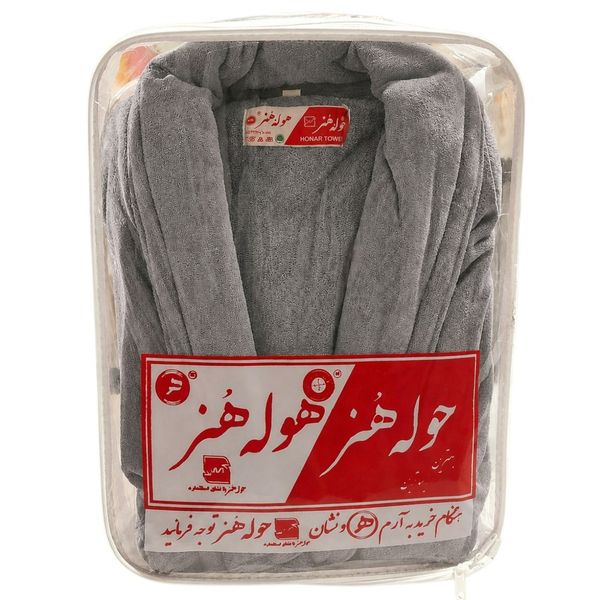 حوله تنپوش هنر سایز 125 رنگ طوسی