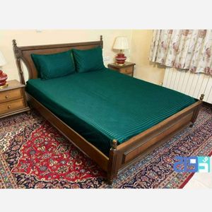 روتختی هتلی سبز دونفره عرض 180