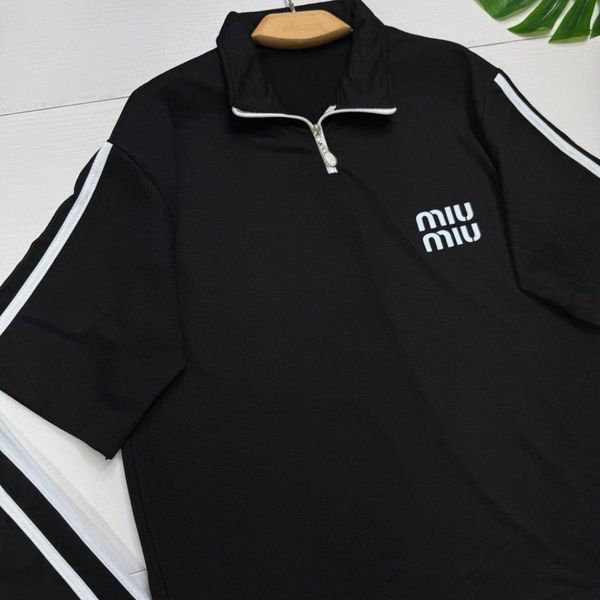 ست تیشرت و شلوار زنانه گلکسی miumiu