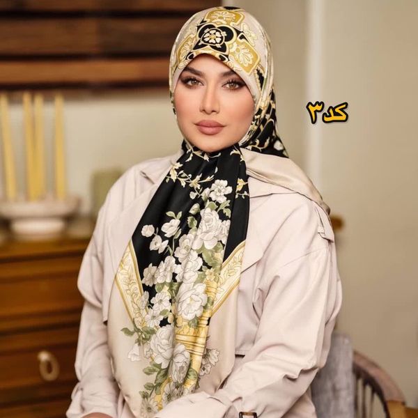 روسری ابریشم توییل شیک و برند