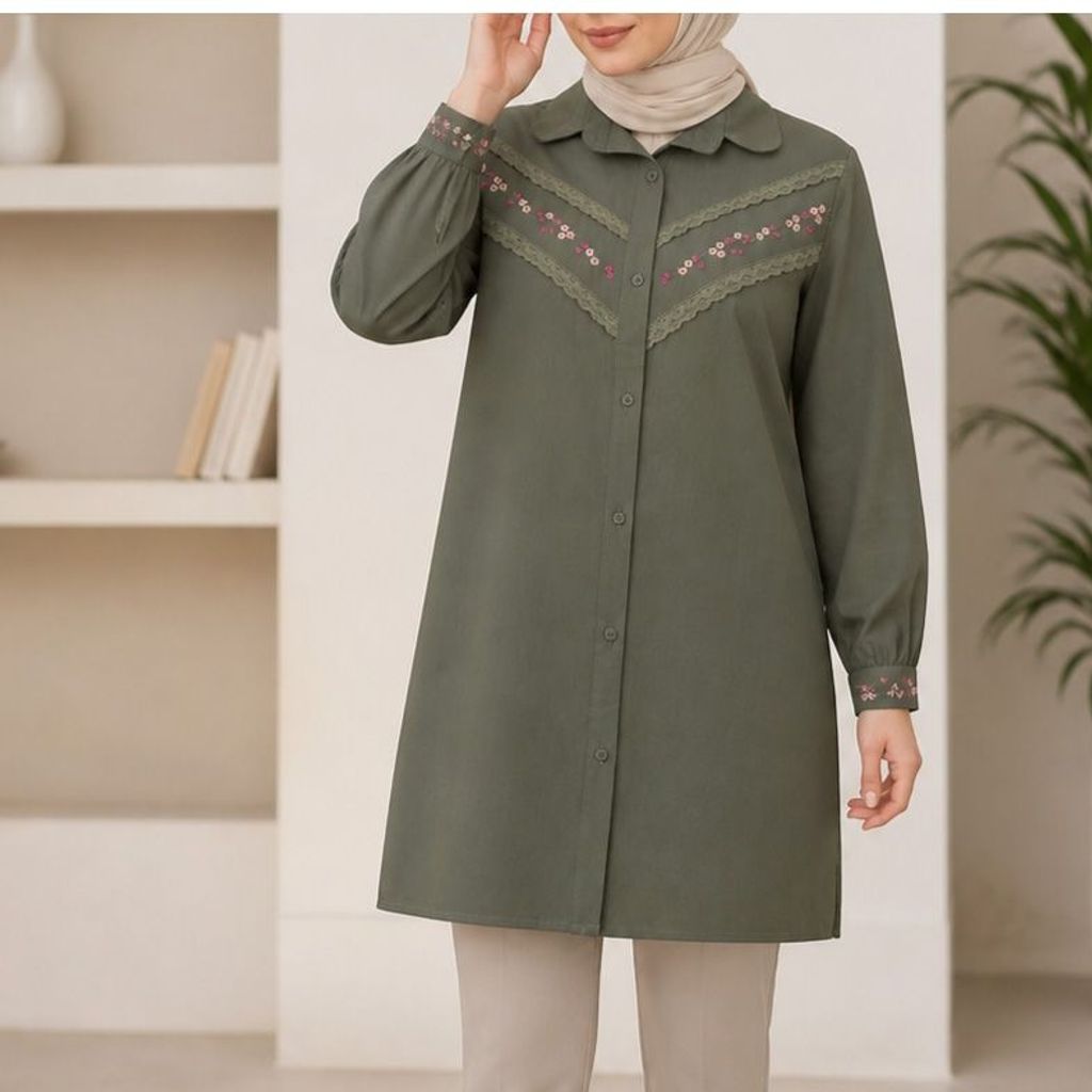 خرید اینترنتی قیمت تونیک زنانه سدری از سایز 36تا46