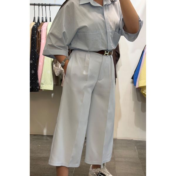 شلوار پارچه ای مدل واید