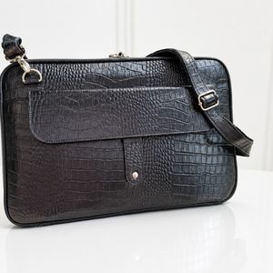 فروش اینترنتی فولدر اداری چرم طبیعی | Crocodile FL39