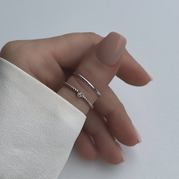 پک انگشتر استیل سایز 7
