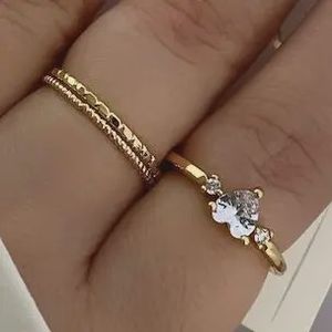 خرید اینترنتی قیمت پک انگشتر روکش طلا
