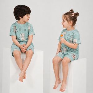 خرید اینترنتی قیمت تیشرت شلوارک راحتی پسرانه و دخترانه