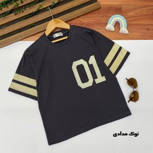 تیشرت باکسی پسرانه مدل01 رنج8،9،14سال