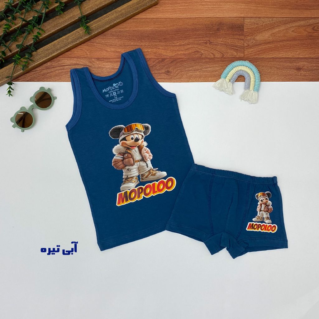 خرید اینترنتی قیمت ست لباس زیر پسرانه میکی موس