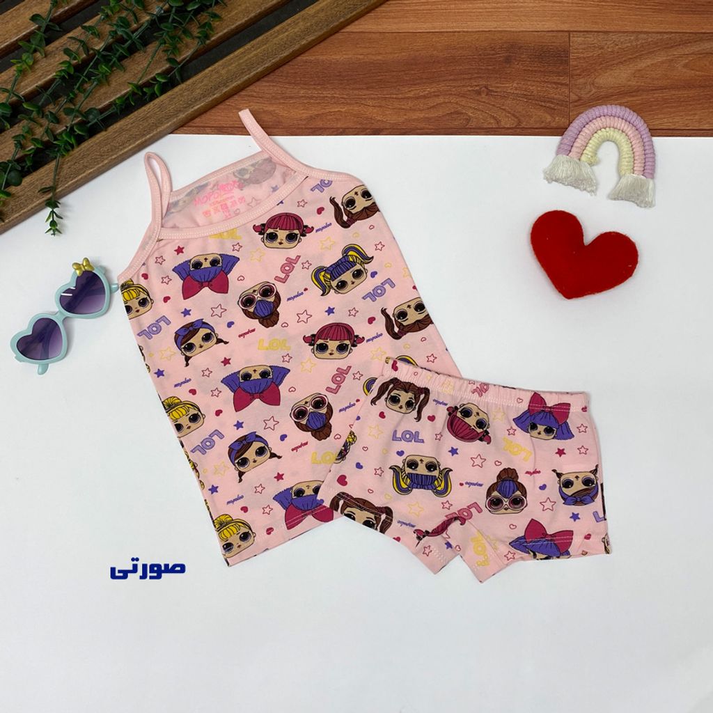 خرید اینترنتی قیمت ست لباس زیر دخترانه LOL