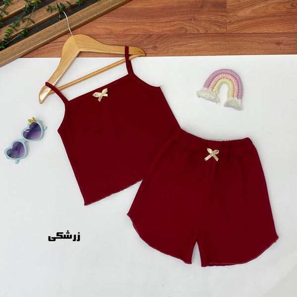 کراپ شورتک دخترانه کبریتی