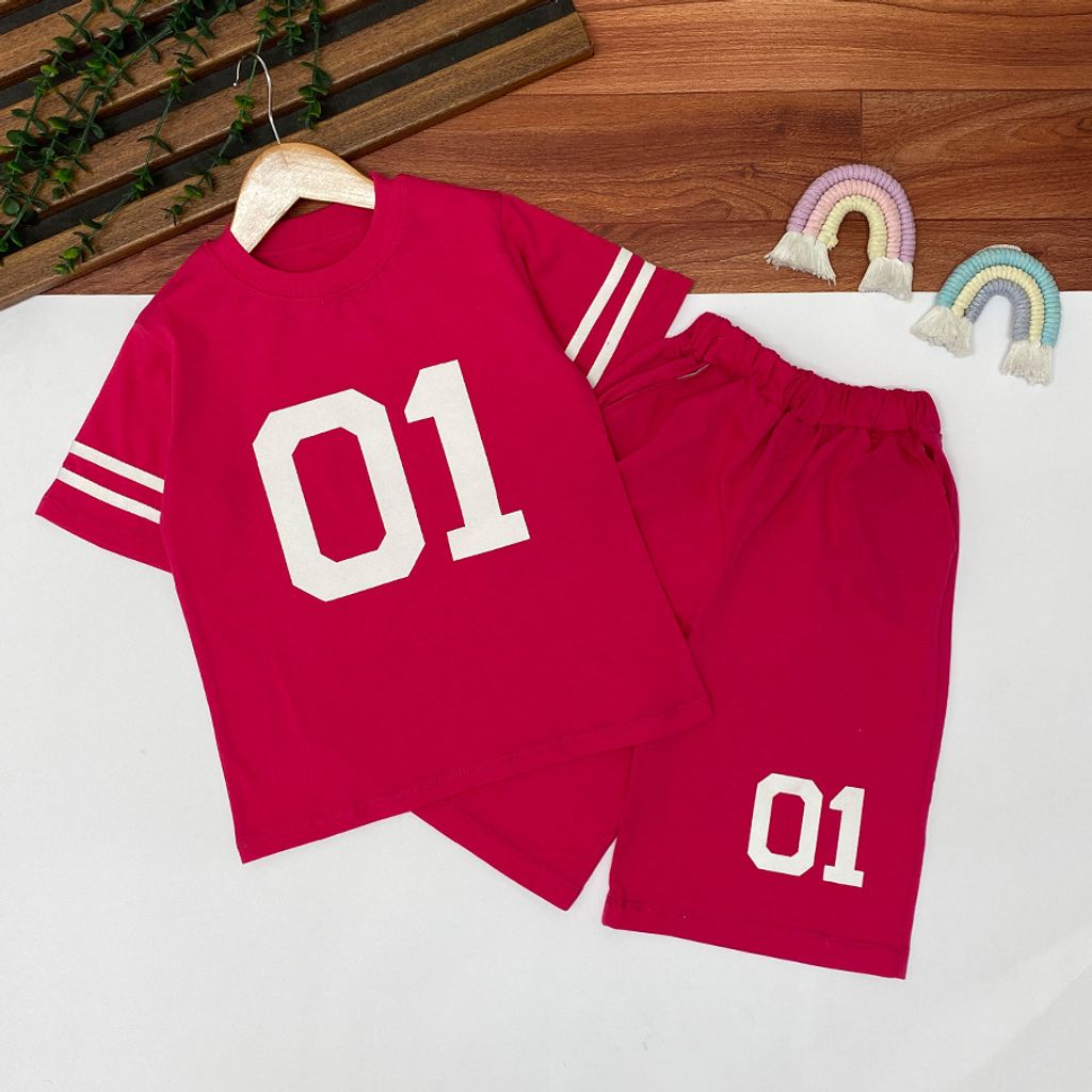 خرید اینترنتی قیمت تیشرت شلوارک پسرانه دخترانه صفر یک