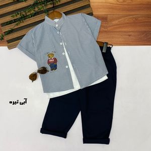 خرید اینترنتی قیمت سه تیکه پسرانه مناسب 8و11سال