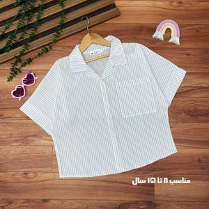 شومیز دخترانه مدل راه راه