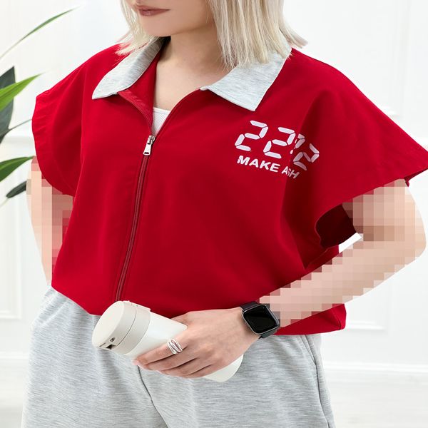وست یقه دار جلو زیپ زنانه آتنا