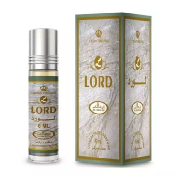 عطر عربی لورد الرحاب حجم 6 میل مردانه و زنانه LORD
