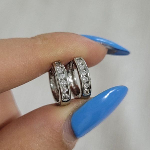 گوشواره نگینی کد 16388