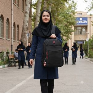 کوله پشتی مدرسه مدل pierre cardin کد  77012