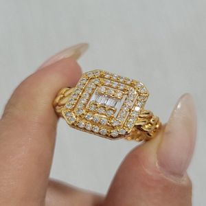 انگشتر کارتیه نگینی طرح جواهر کد 15024
