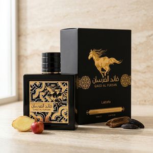قیمت عطر ادکلن اصل امارات زنانه قاید الفرسان لطافه با هولوگرام 3 بعدی