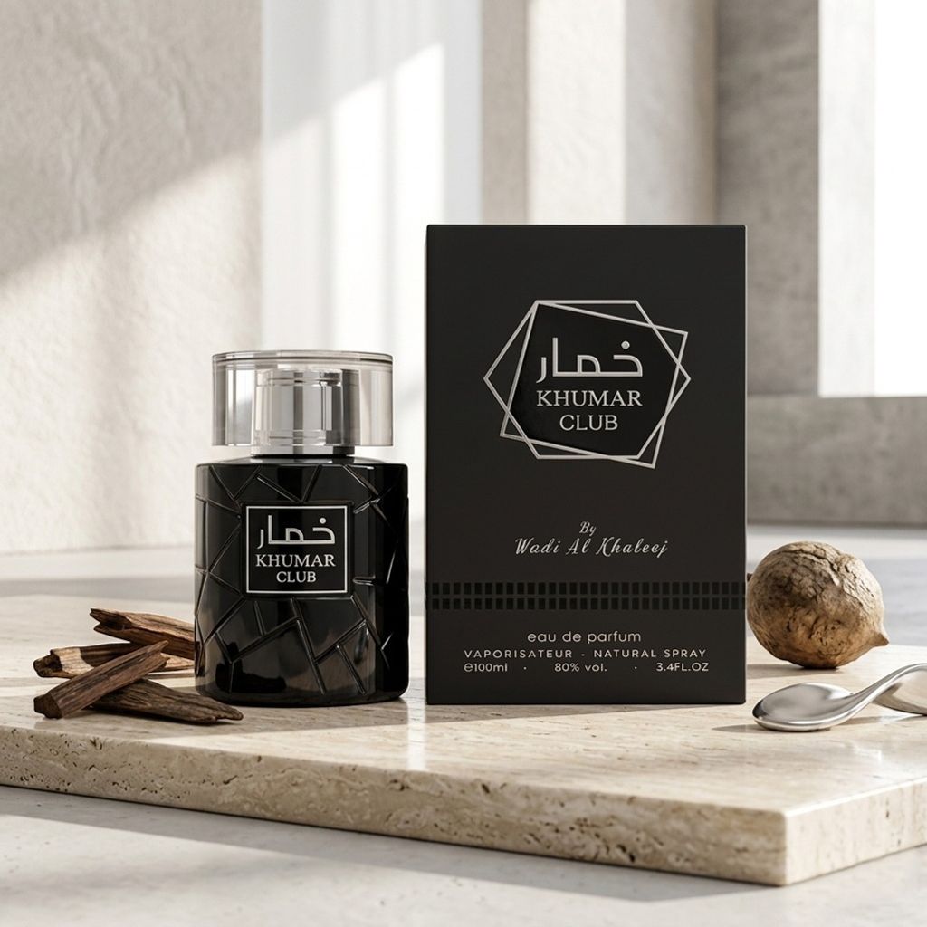 خرید انلاین عطر جدید اصل امارات مردانه کلاب دنایت اینتنس وادی الخلیج حجم 100 میل