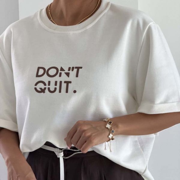 ست تیشرت و شلوار DONT QUIT کد 160947